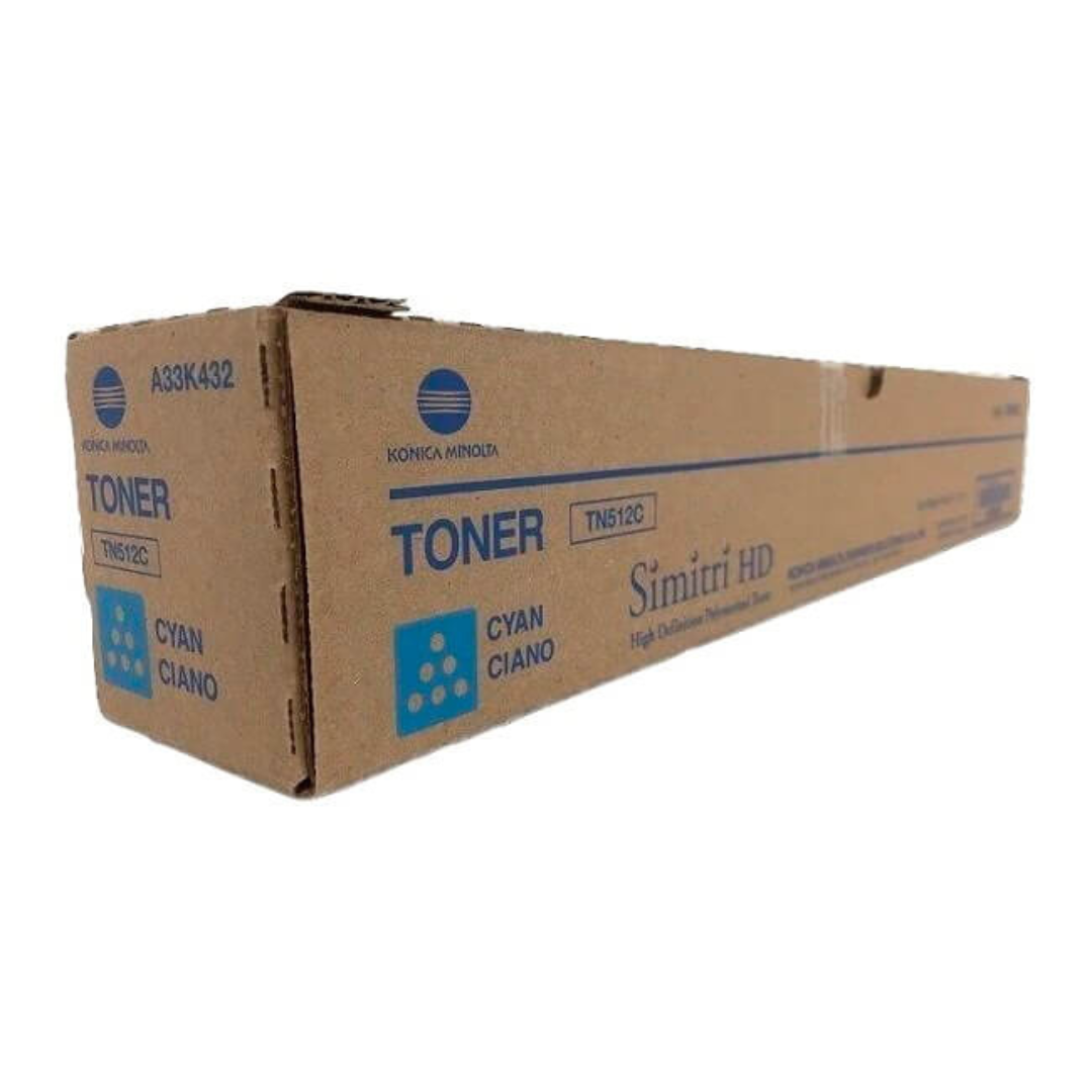 TONER DE IMPRESION KONICA MINOLTA TN-512C COLOR CIAN - 1