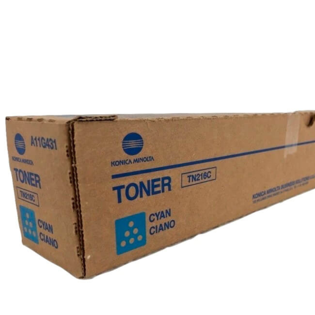 TONER DE IMPRESION KONICA MINOLTA TN-216C COLOR CIAN - 1