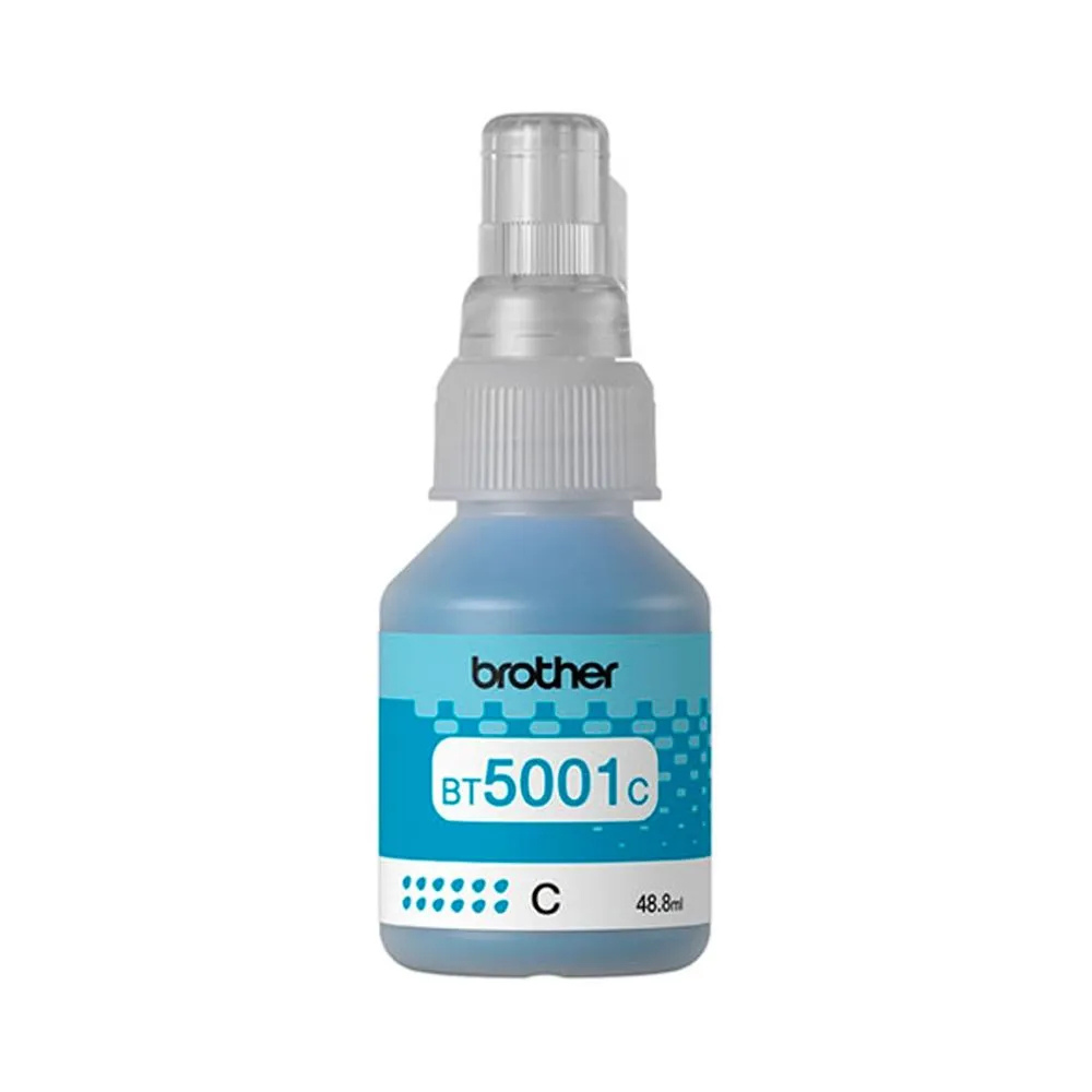 BOTELLA DE TINTA BROTHER BT5001C CIAN - 1