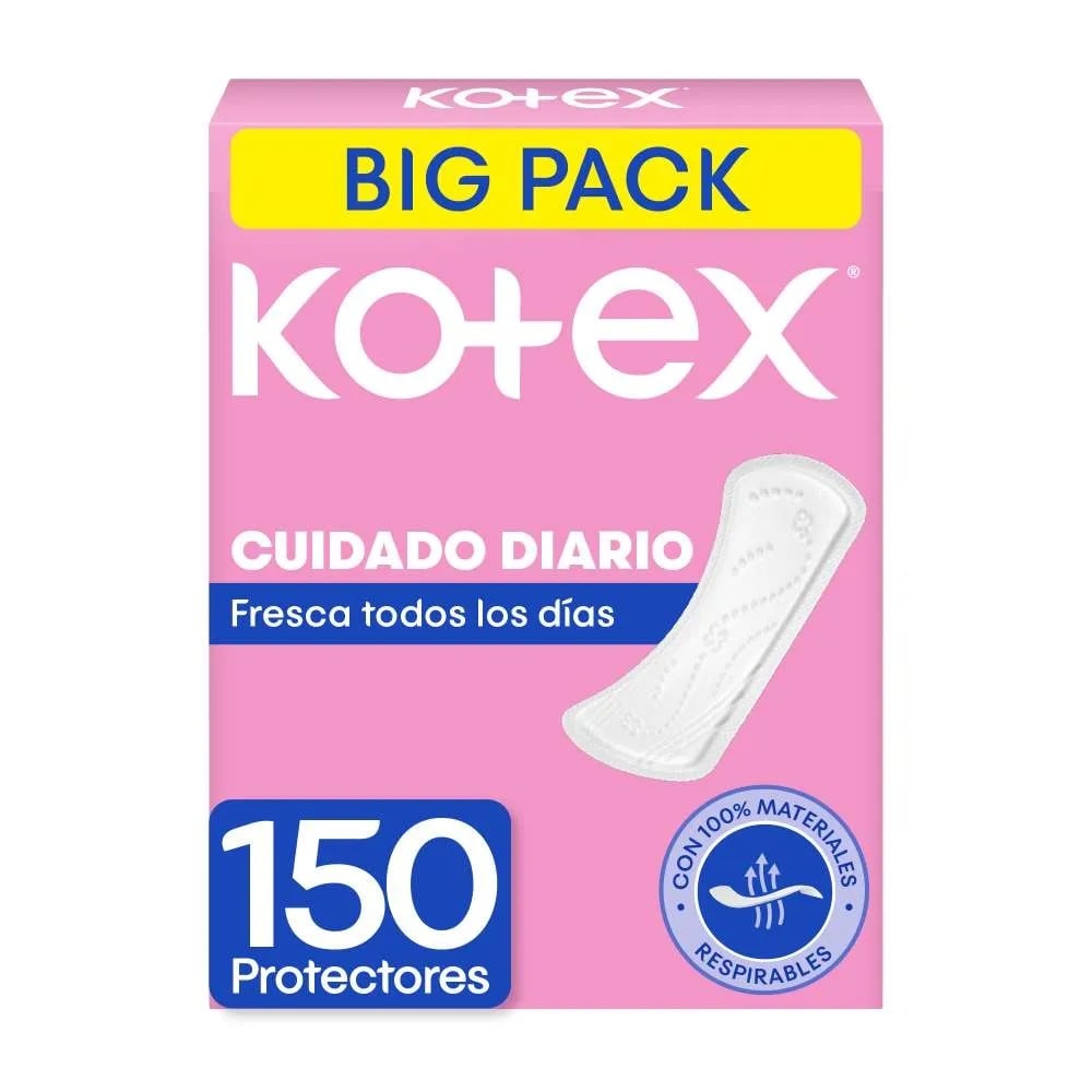 PROTECTOR DIARIO KOTEX NORMAL X150 UN - 1
