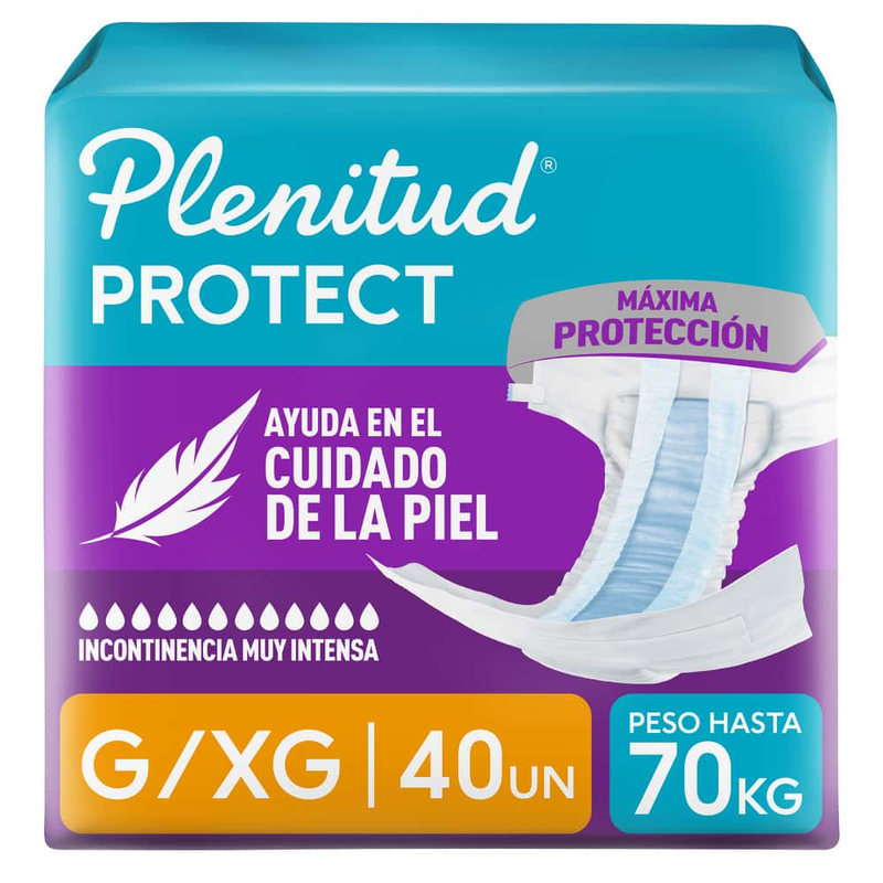 CALZÓN ADULTO PLENITUD PROTECT EXTRA GRANDE X40 UN - 1