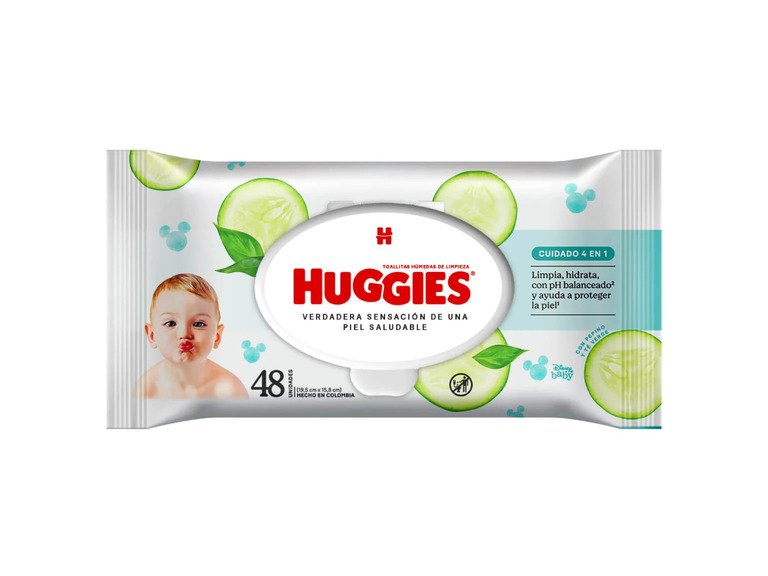 PACK DE 3 BODIES HUGGIES NIÑO JURASICO 3 MESES + TOALLITAS HÚMEDAS 48 UNID + PORTACHUPÓN + CAJA DE REGALO - 2