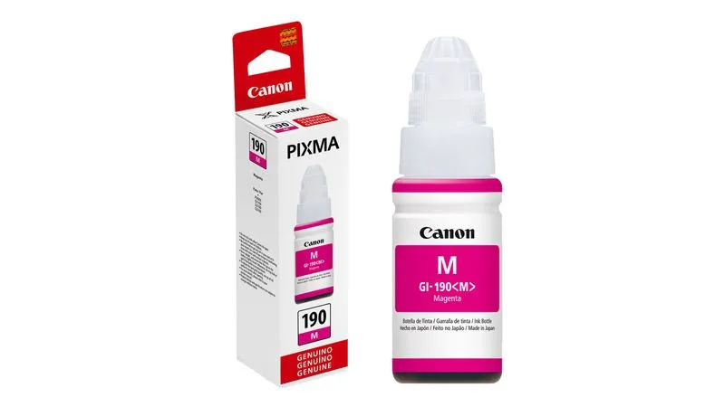 TINTA DE IMPRESION CANON GI-190M MAGENTA - 1