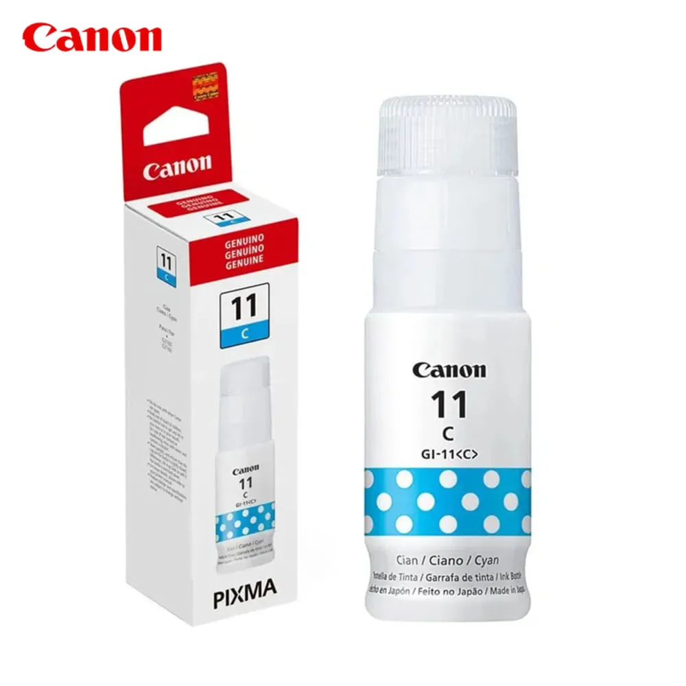 TINTA CANON GI-11C CIAN BOTELLA - 1