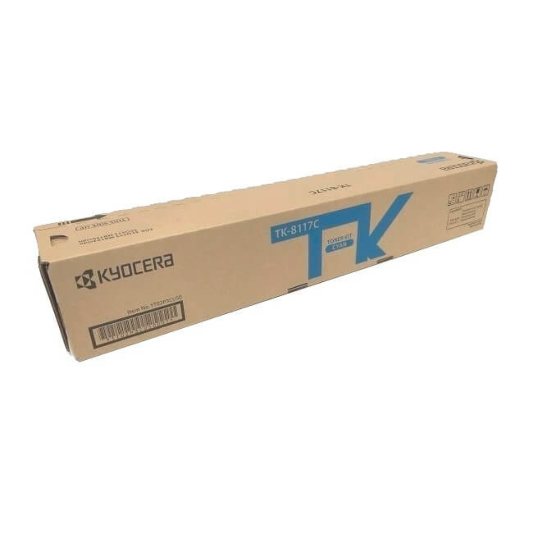 TONER DE IMPRESION KYOCERA TK-8117C COLOR CIAN - 1