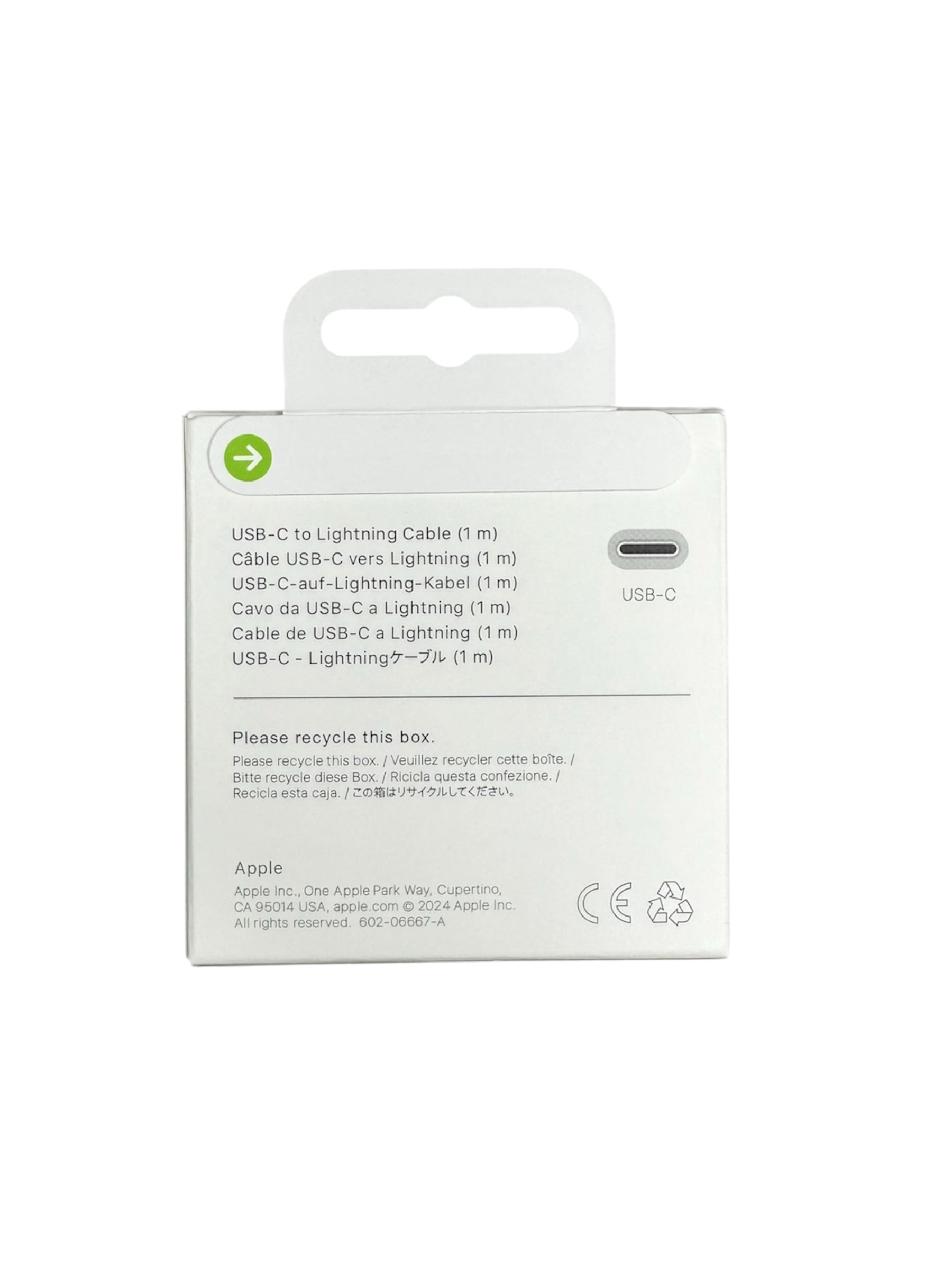 CABLE TIPO C A LIGHTNING 1METRO PARA IPHONE - 3