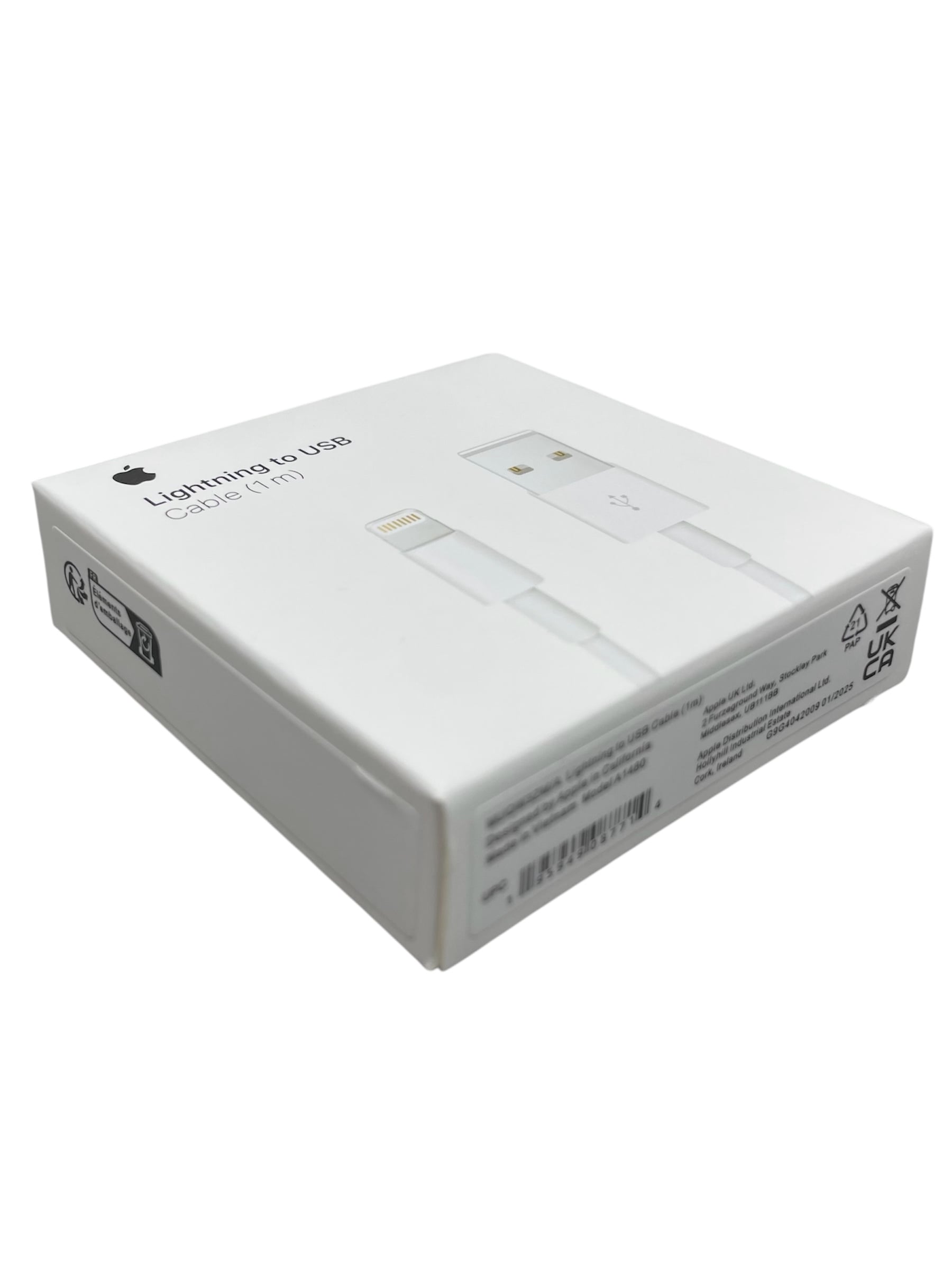 CABLE USB A LIGHTNING 1METRO PARA IPHONE - 3