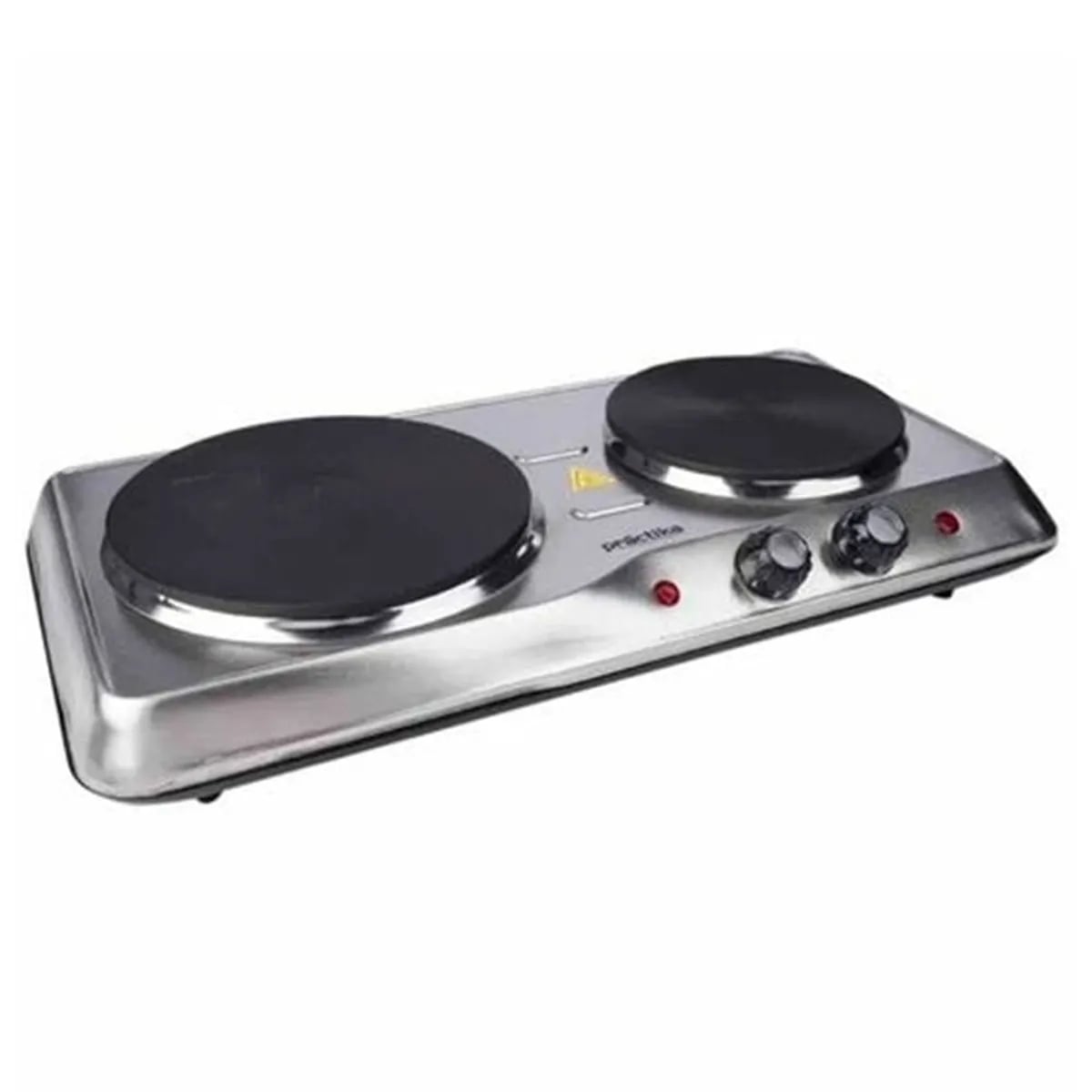 COCINA ELÉCTRICA PRACTIKA 2 HORNILLA 1500W - 1