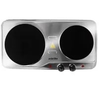 COCINA ELÉCTRICA PRACTIKA 2 HORNILLA 1500W - 2