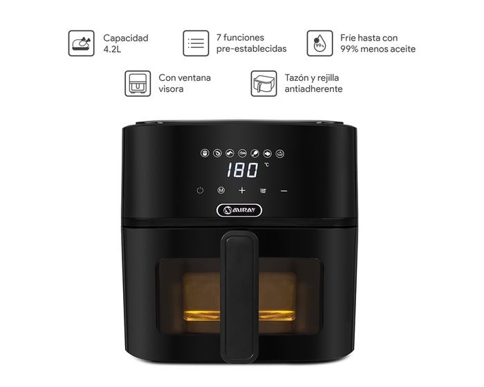 OLLA FREIDORA DIGITAL MIRAY OFM-113 4.2L - 2