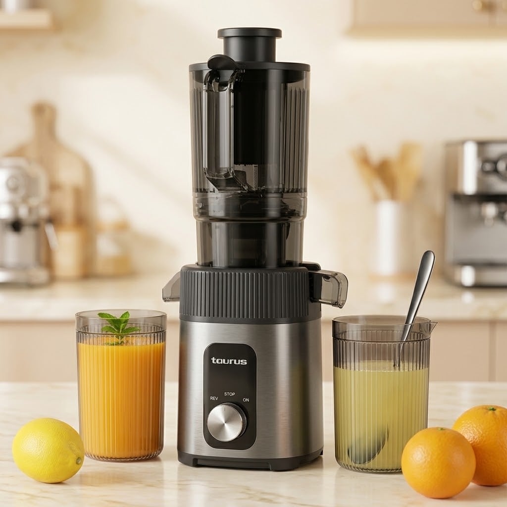 TAURUS EXTRACTOR DE JUGOS DE PRENSADO EN FRÍO MOD. SLOW JUICER - 2