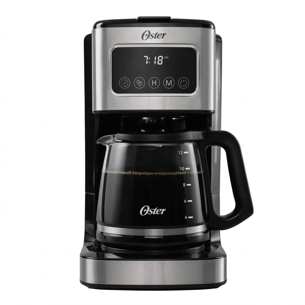 OSTER CAFETERA PROGRAMABLE DE 12 TAZAS CON PANTALLA TACTIL BVSTDC4403 - 3