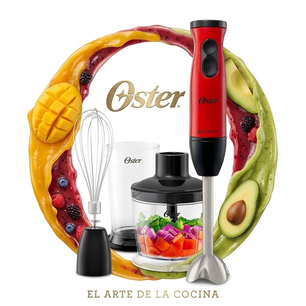 BATIDORA DE INMERSIÓN OSTER FPSTHB460A - 1