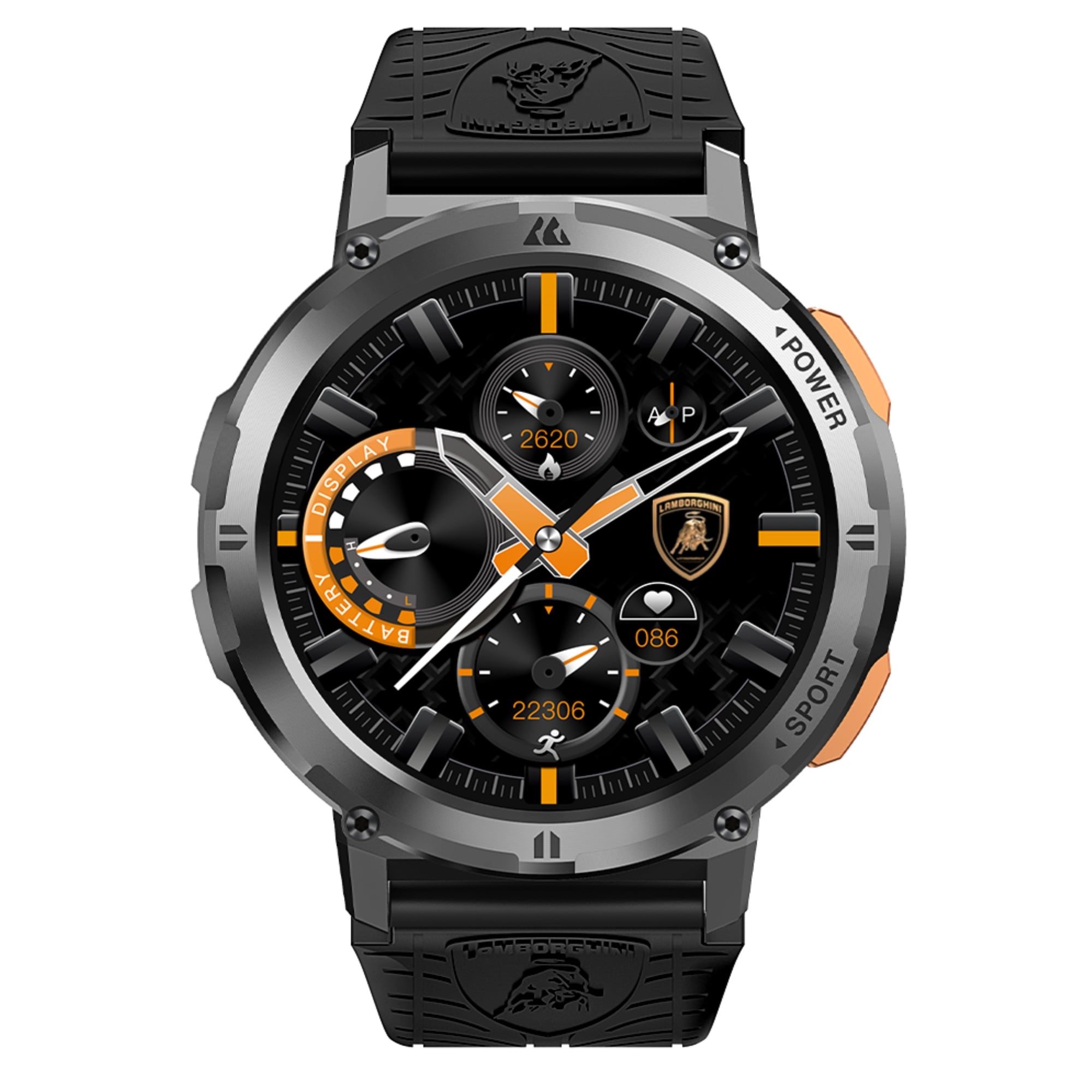 SMARTWATCH LAMBORGHINI AVENTADOR Q4 NEGRO - 2