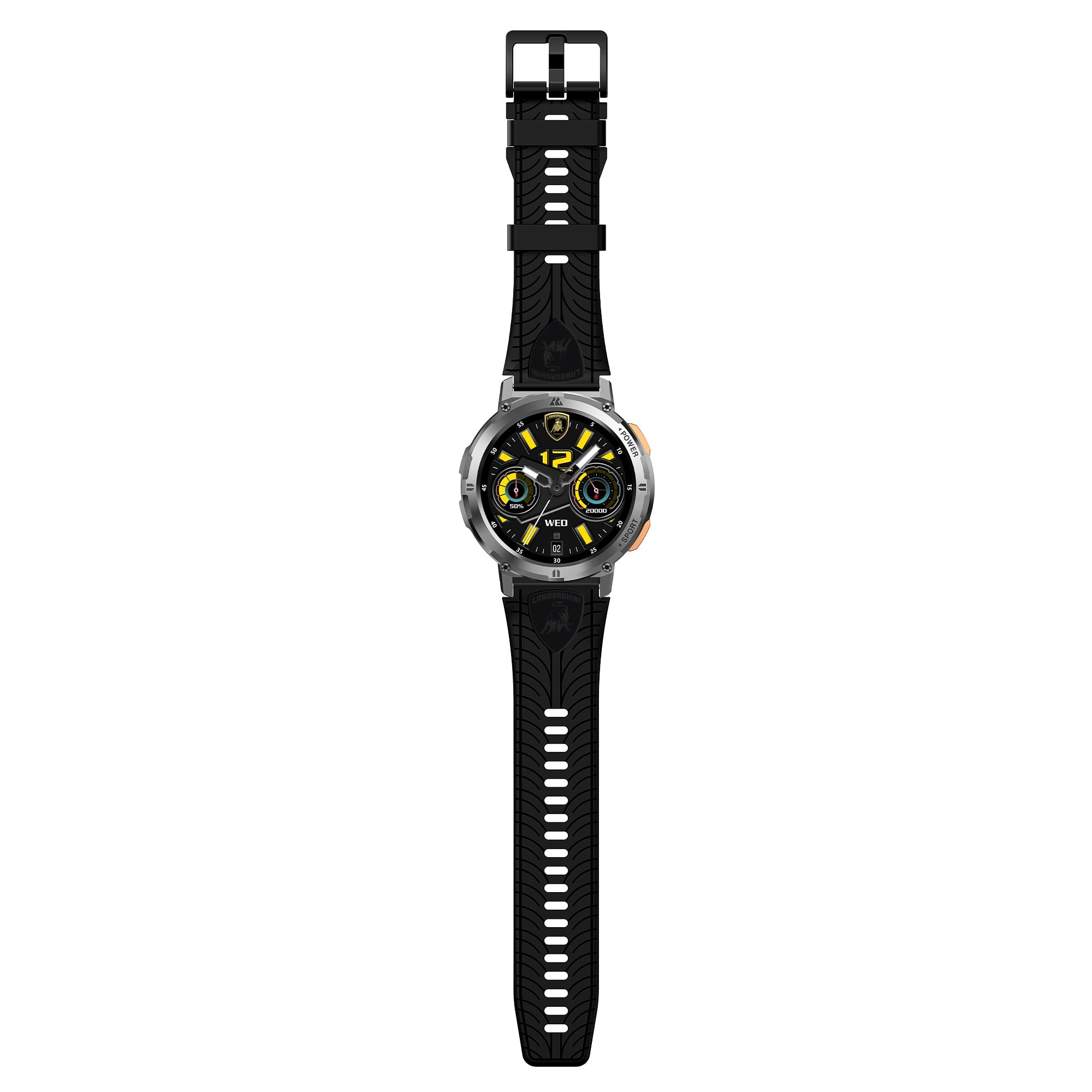 SMARTWATCH LAMBORGHINI AVENTADOR Q4 NEGRO - 5