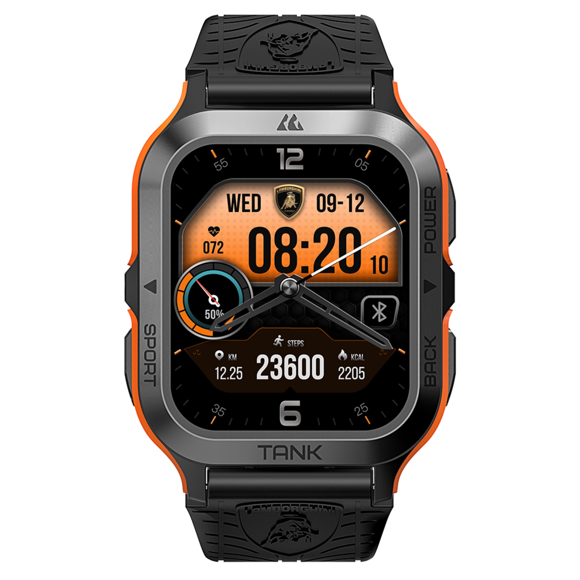 SMARTWATCH LAMBORGHINI AVENTADOR CERCHIO NEGRO - 2