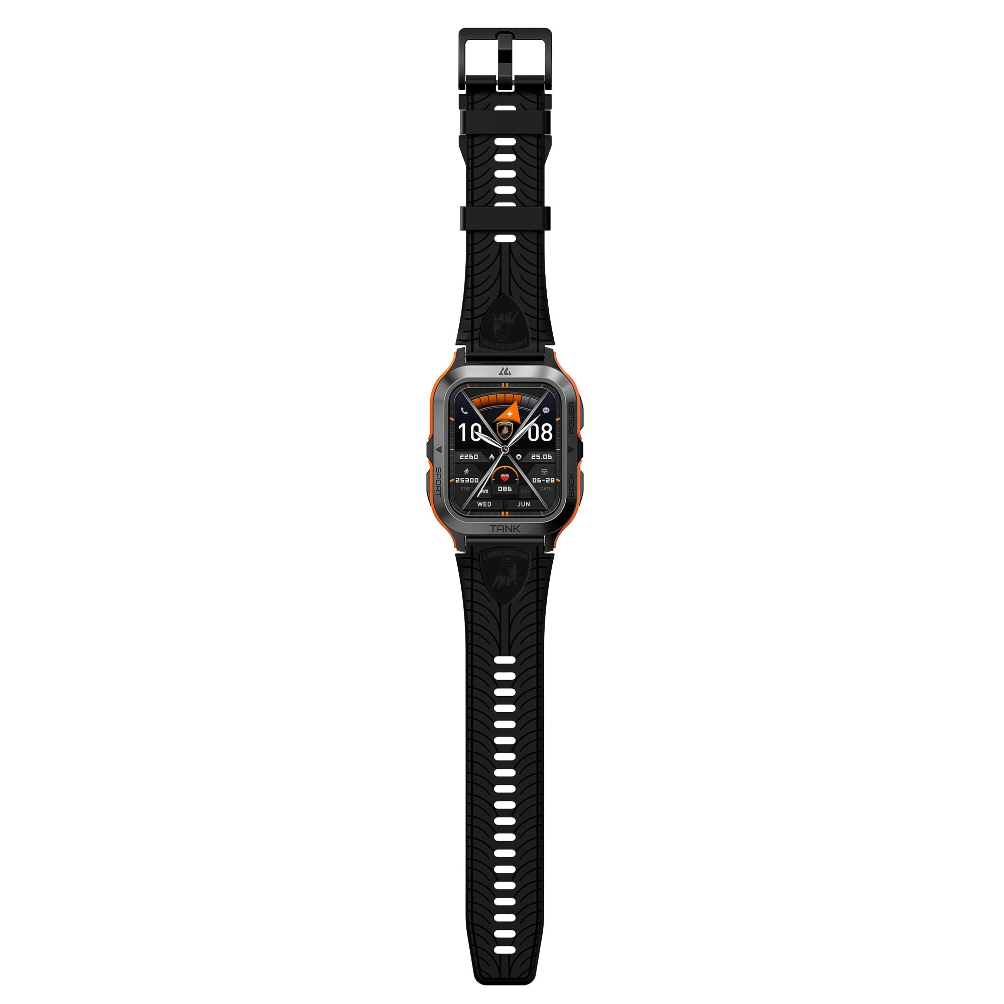 SMARTWATCH LAMBORGHINI AVENTADOR CERCHIO NEGRO - 4