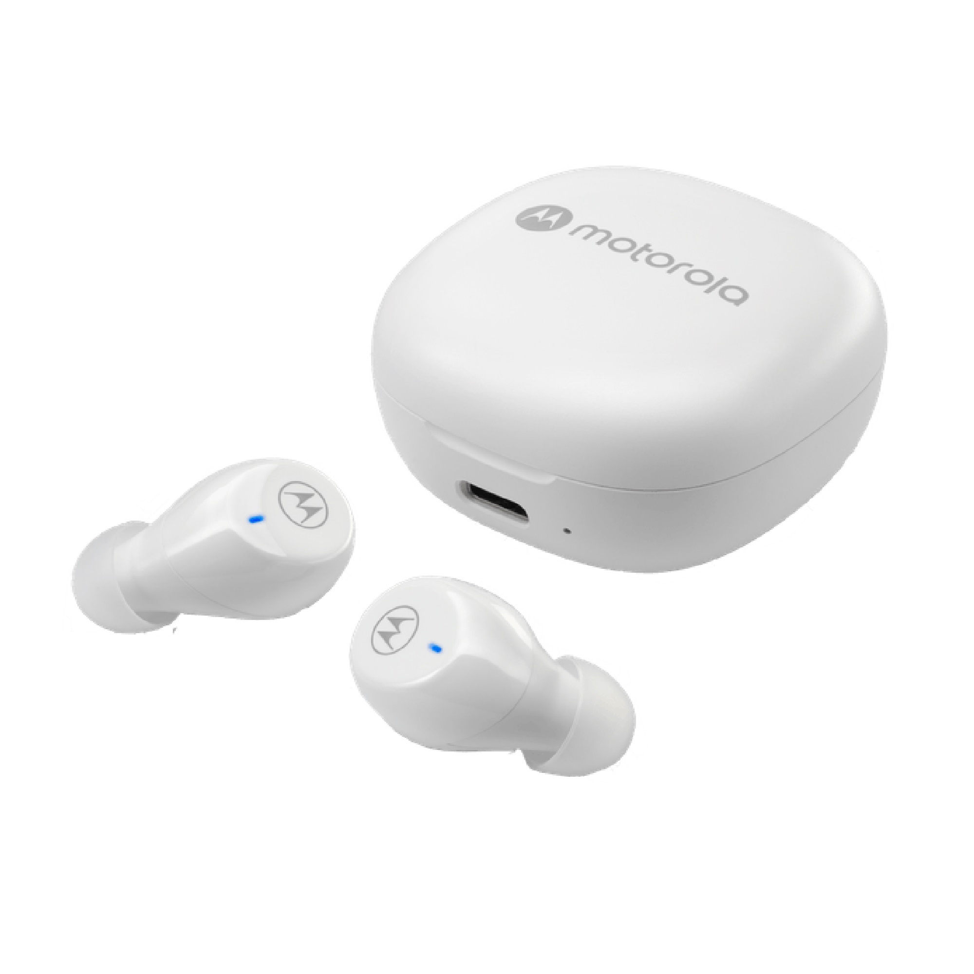 AUDÍFONOS MOTOROLA IN-EAR INALÁMBRICO MOTO BUDS 105 BLUETOOTH BLANCO - 2
