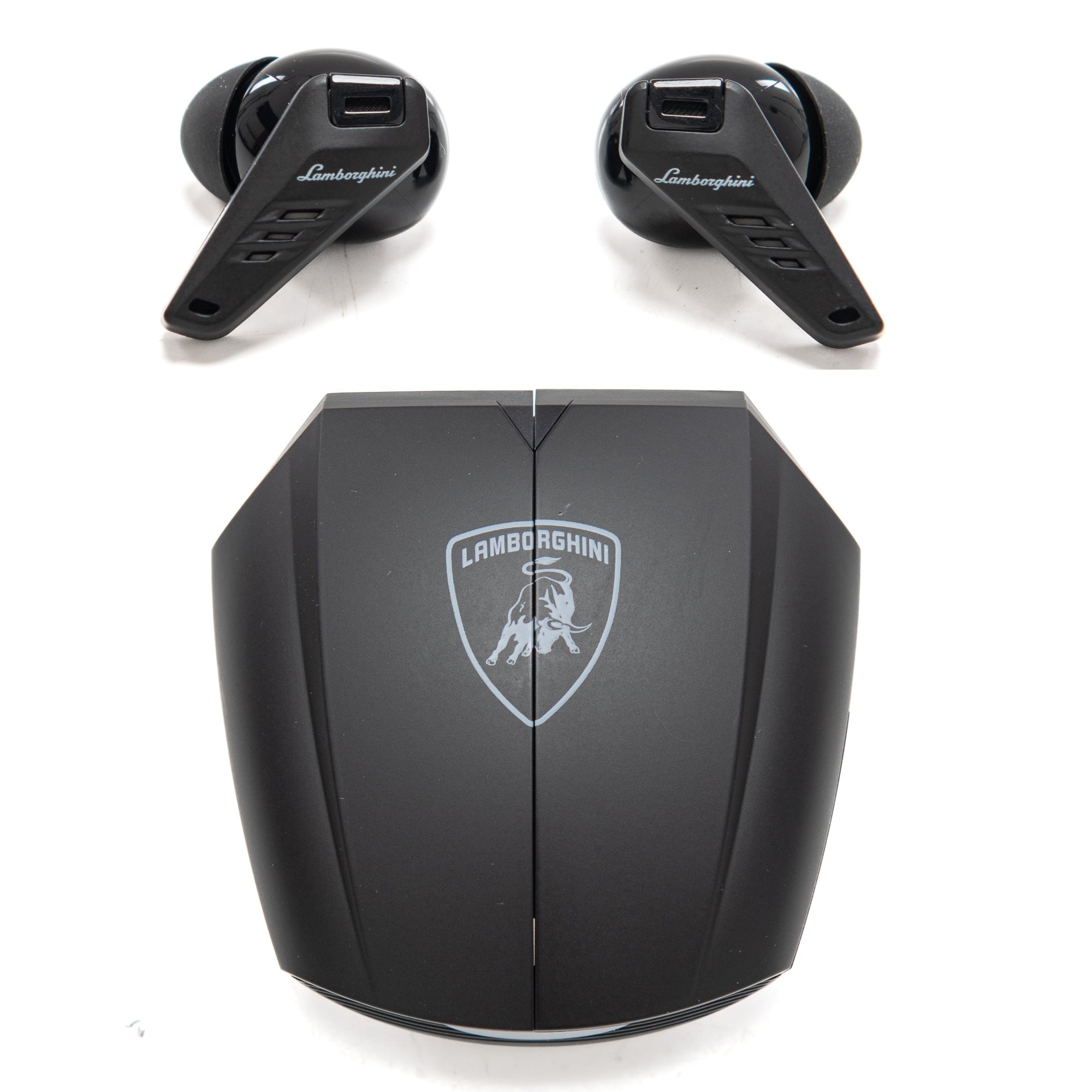 AUDÍFONOS LAMBORGHINI IN-EAR HURACAN 700 LAMBO BUD ORION BLUETOOTH NEGRO - 1