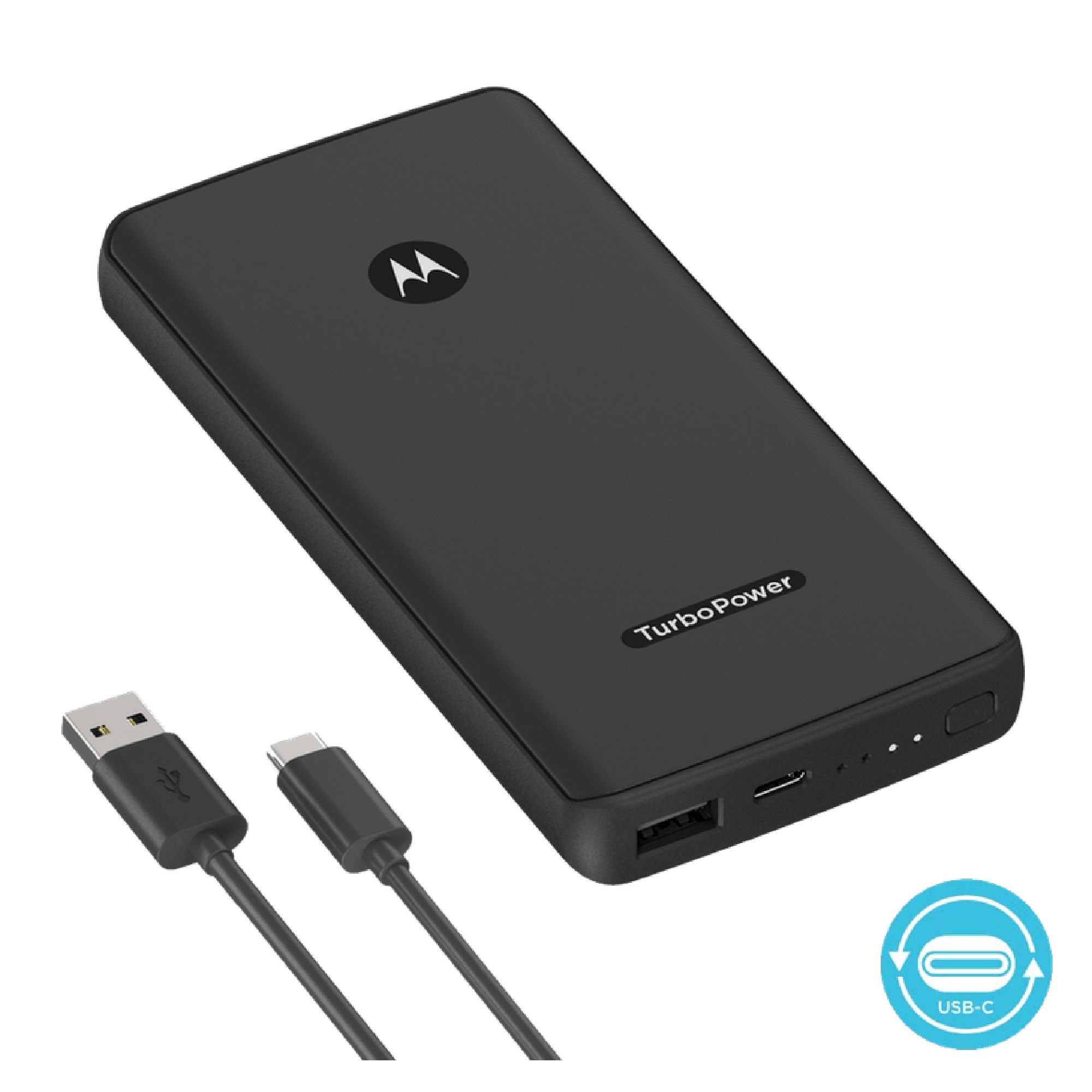 POWER BANK MOTOROLA DUO 10000 MAH TURBO POWER - 1
