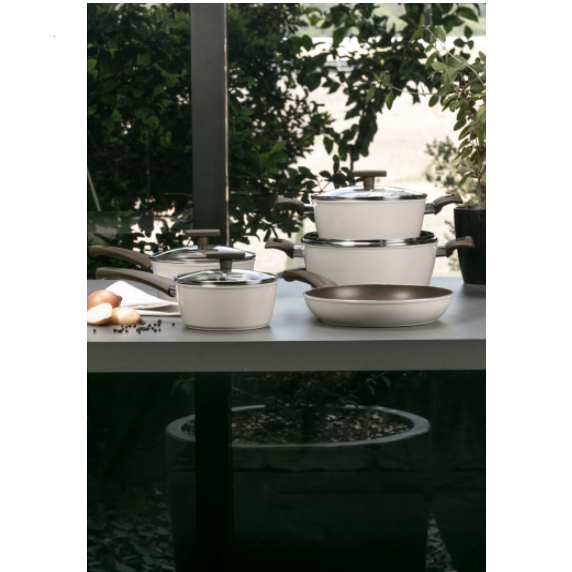 CACEROLA CON TAPA 24CM 3.8L BRINOX ORGANIKA GREENPLANET - 4