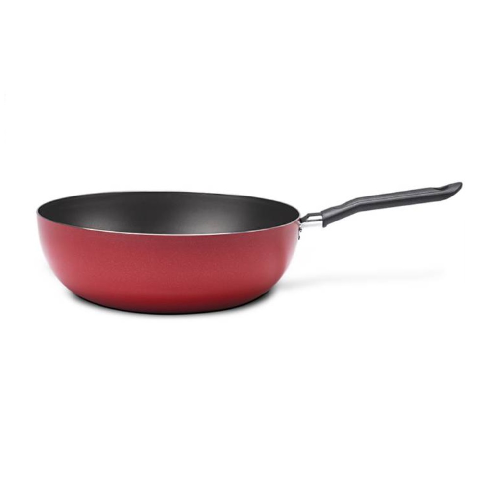 WOK 24CM 2.3L BRINOX GARLIC ROJO - 1