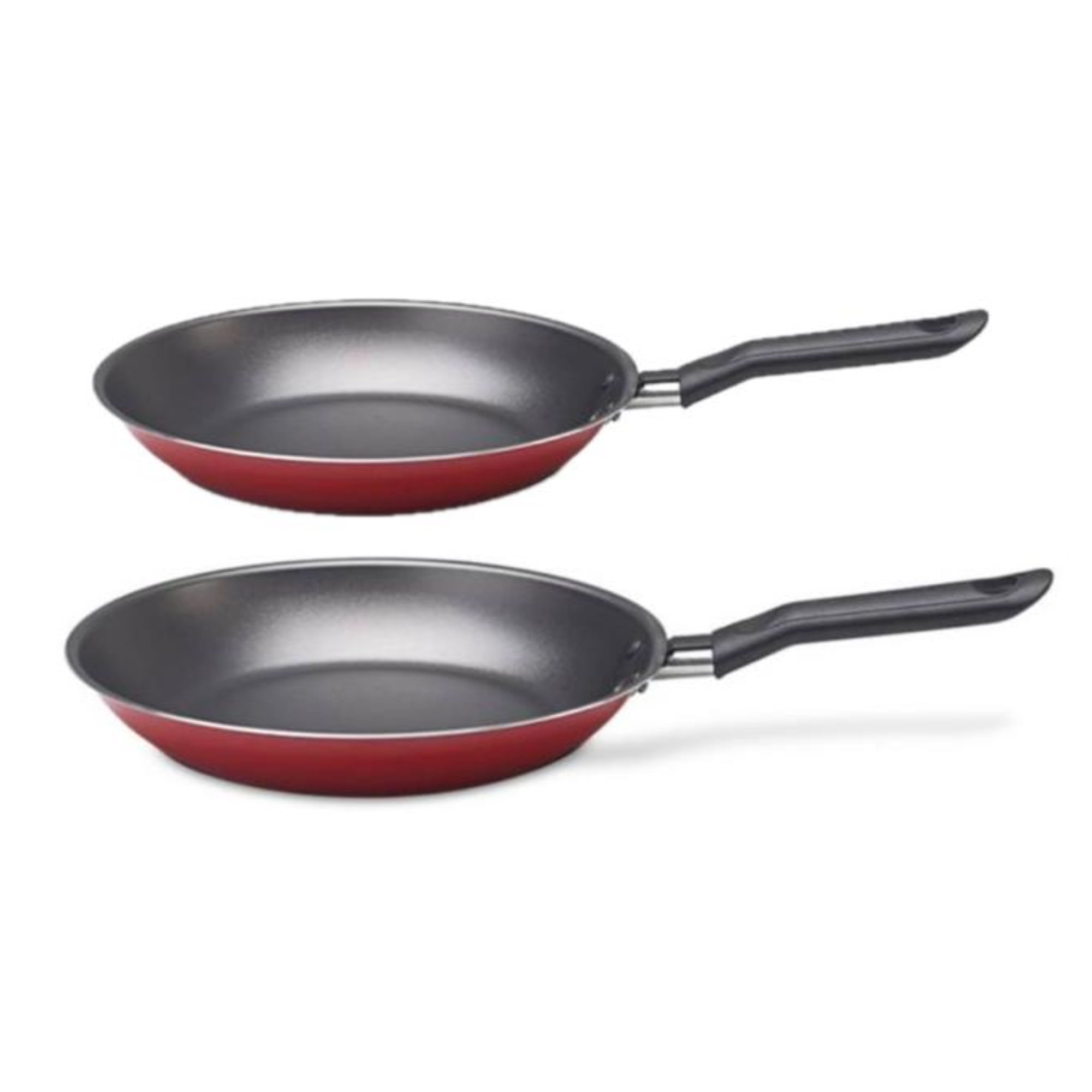 JUEGO DE SARTENES 2 PIEZAS BRINOX GARLIC ROJO - 1