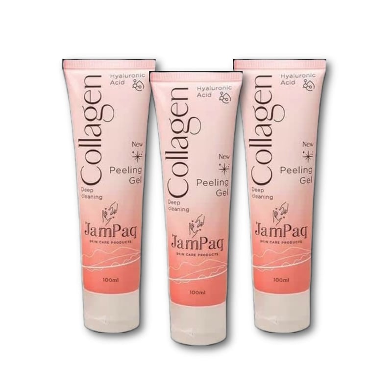 PACK 3 GEL EXFOLIANTE COLAGENO JAMPAQ - 1