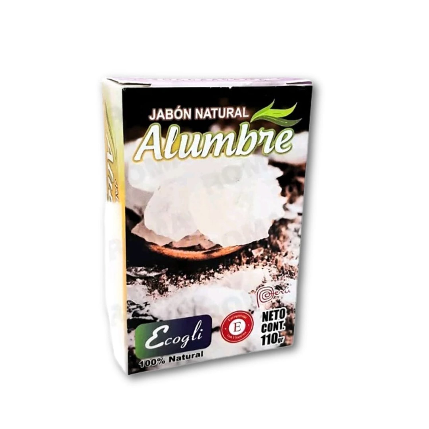 JABÓN DE ALUMBRE NATURAL 110G - 1