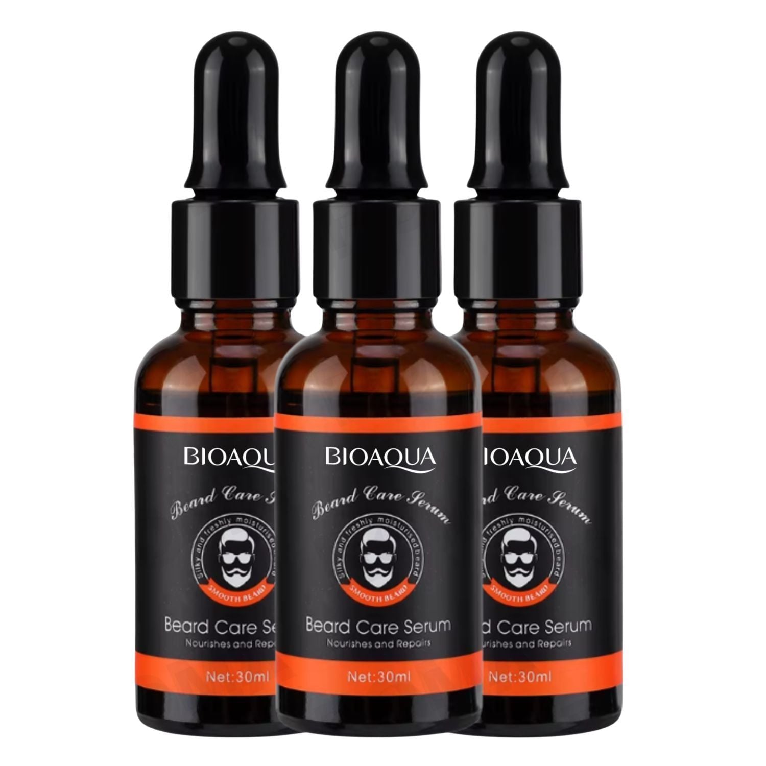 3 SERUM PARA EL CUIDADO DE LA BARBA 30 ML - 1