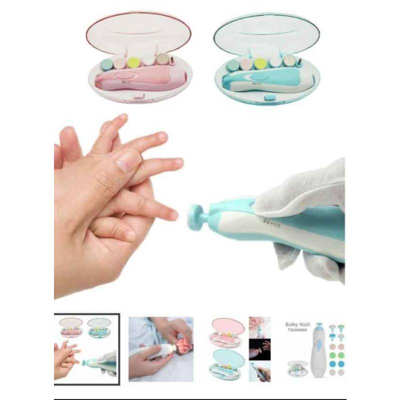 CALENTADOR RECARGABLE DE BIBERÓN + LIMADOR DE UÑAS PARA BEBÉ CELESTE - 4