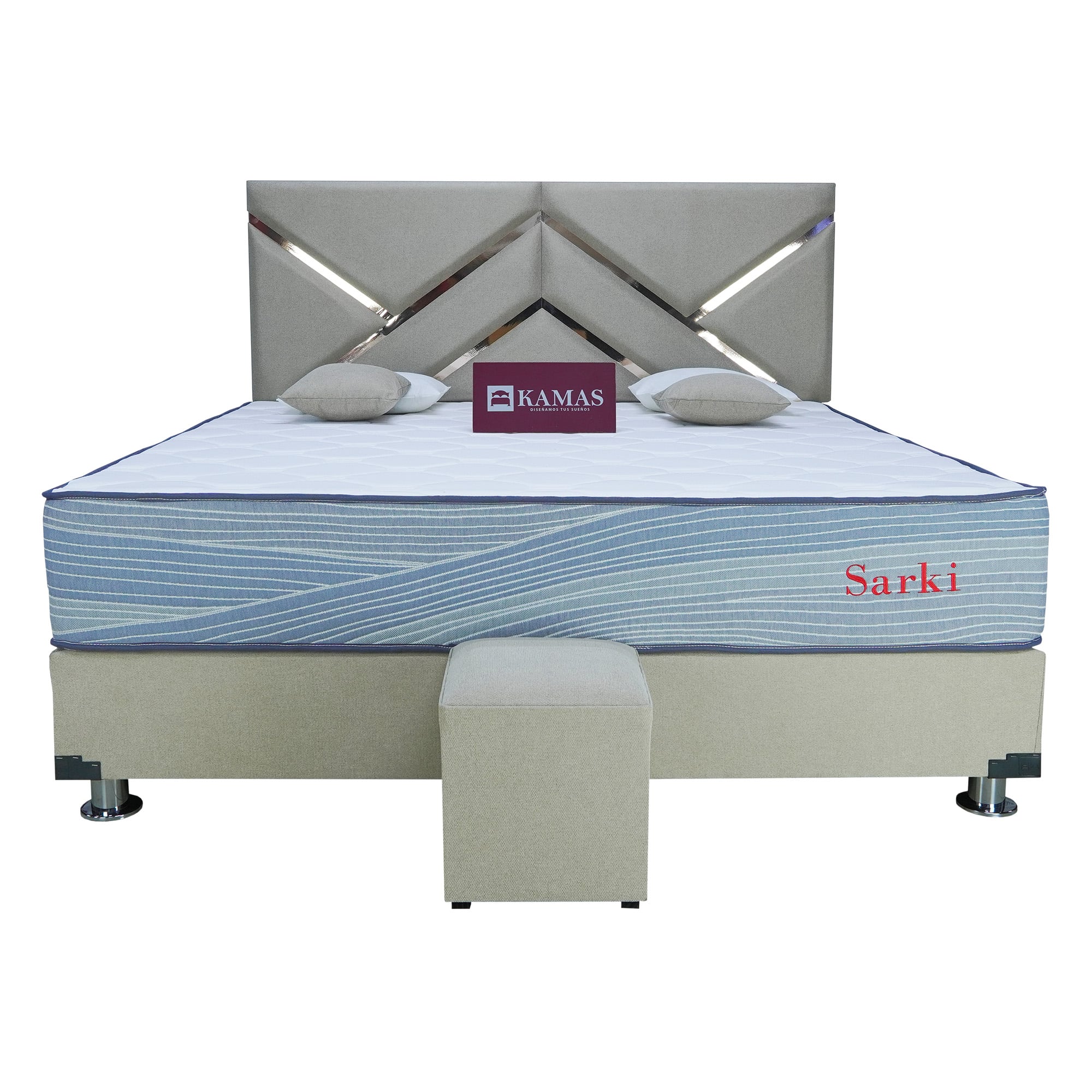 DORMITORIO KING KAMAS SARKI + CABECERA AÉREA EGYPT - ARENA - 1