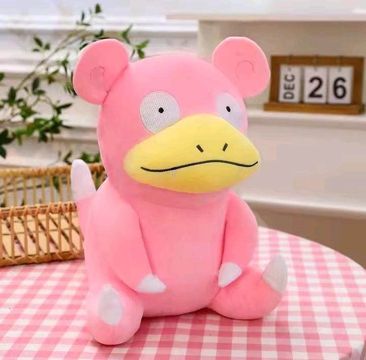 PELUCHE POKÉMON SLOWPOKE – TERNURA ROSA 45 CM - 1