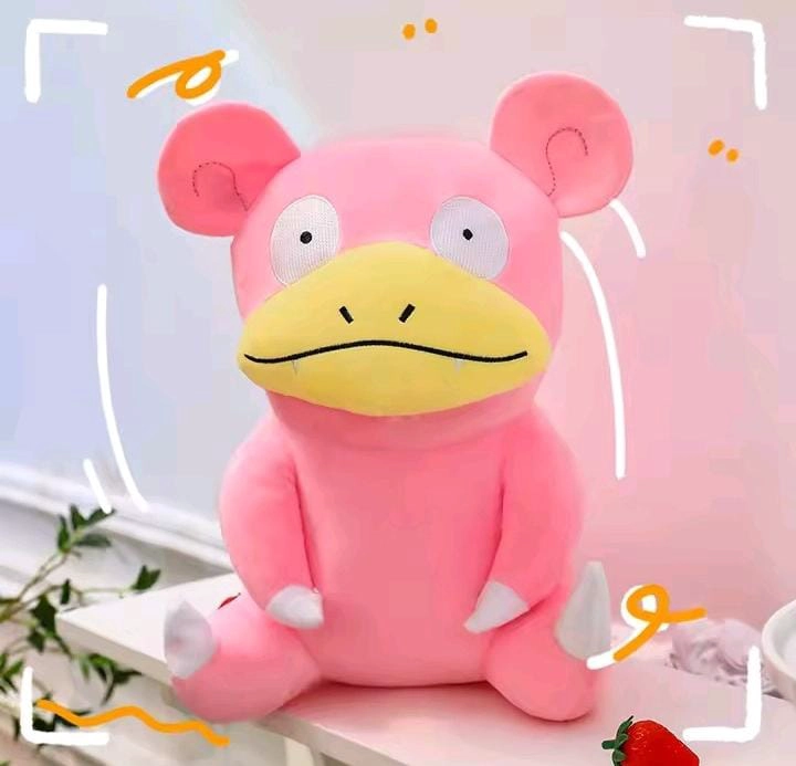 PELUCHE POKÉMON SLOWPOKE – TERNURA ROSA 45 CM - 2
