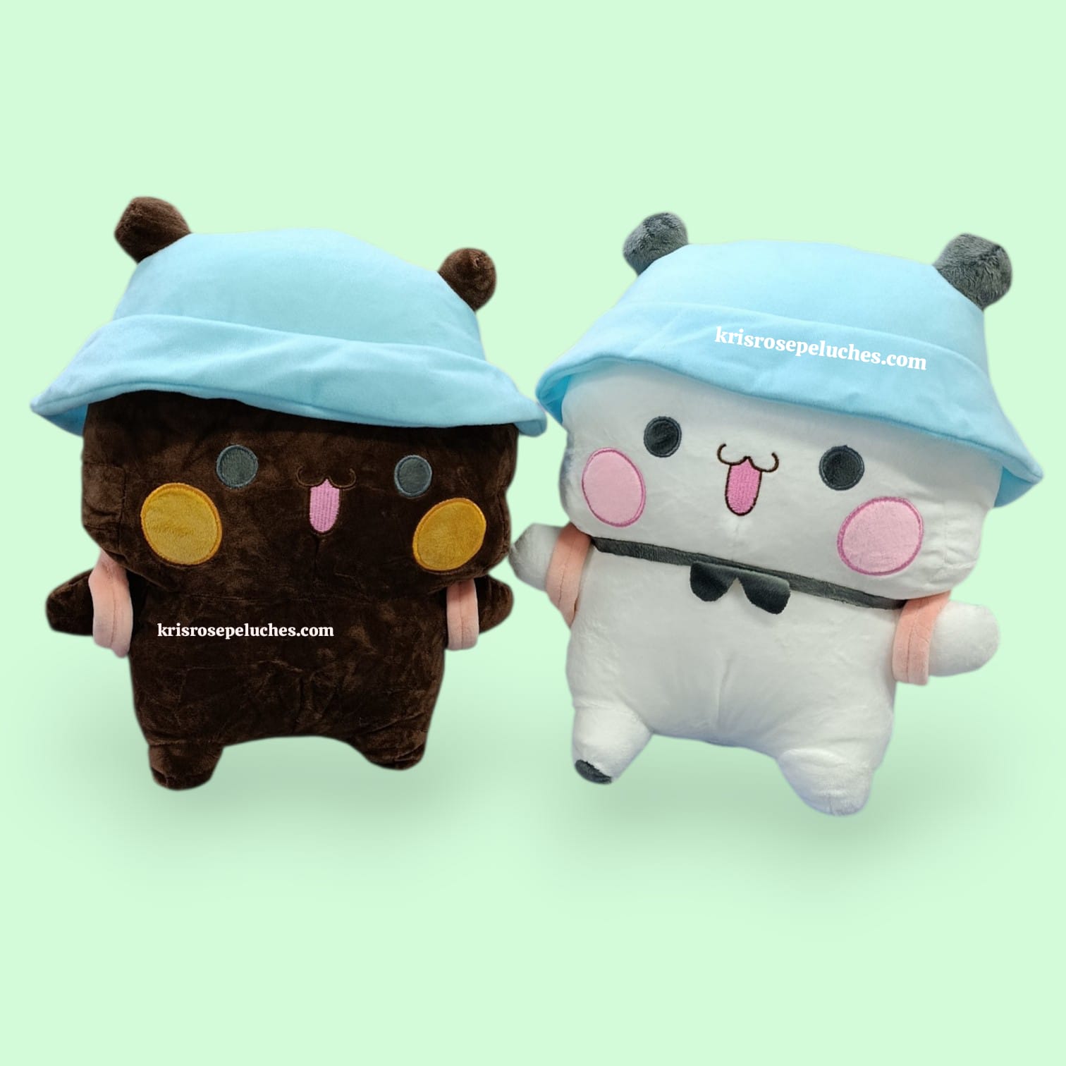 PELUCHE PAREJA BUBU Y DUDU 30 CM - 1
