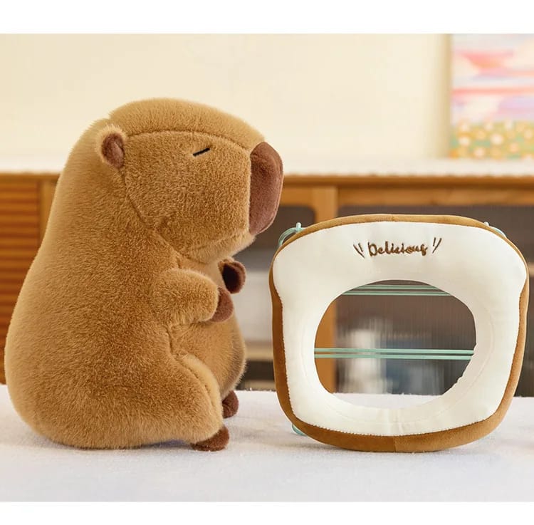 PELUCHE CAPIBARA PAN DE MOLDE 60CM - 2