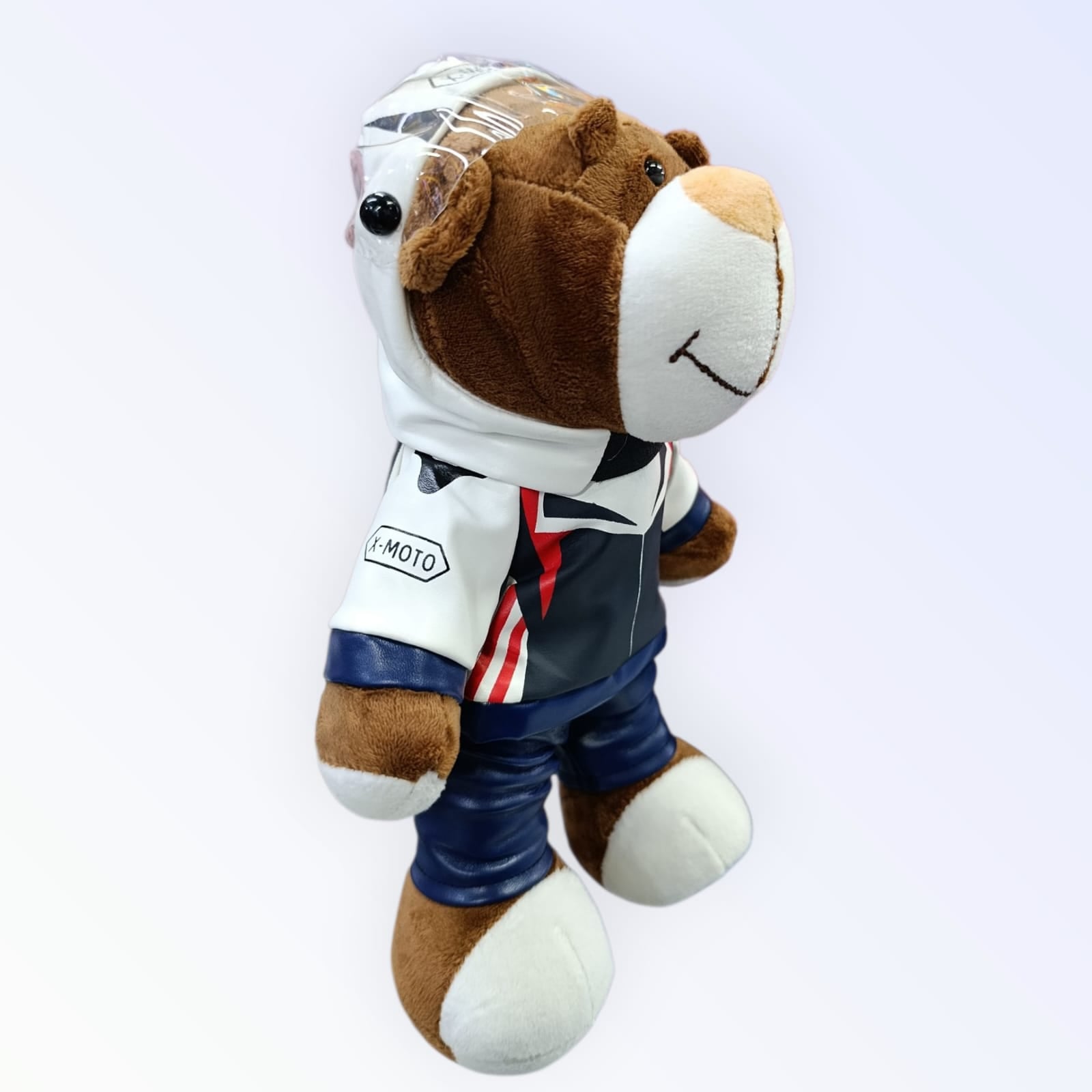 PELUCHE OSO MOTOCICLISTA + CASCO - 2