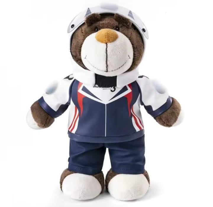 PELUCHE OSO MOTOCICLISTA + CASCO - 3