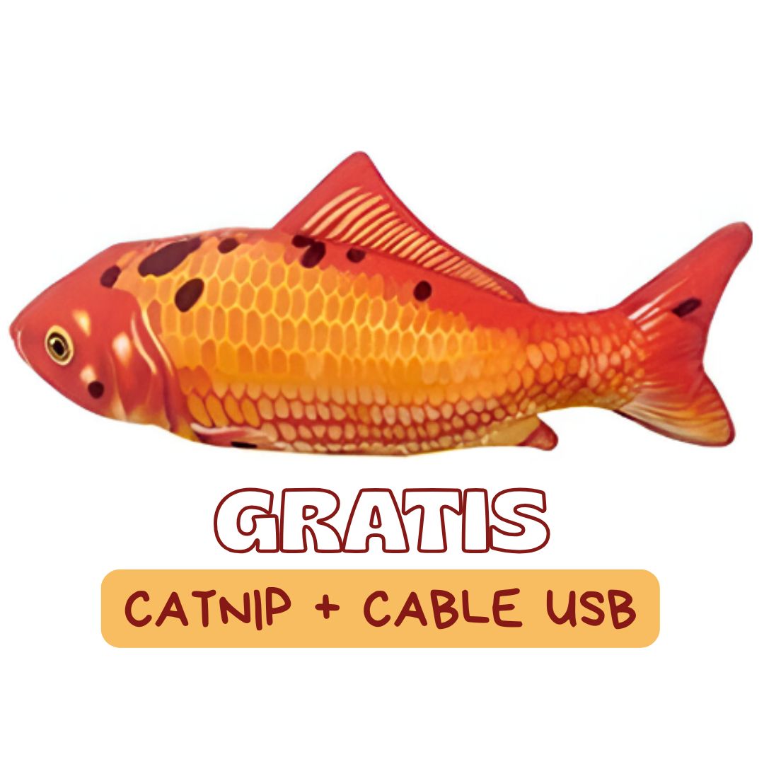 PESCADO ELECTRÓNICO CON SENSOR MOVIMIENTO PARA GATO MODELO 3 - 1