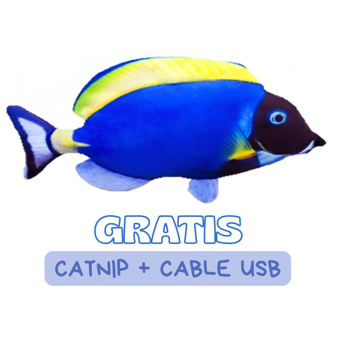 PESCADO ELECTRÓNICO CON SENSOR MOVIMIENTO PARA GATO MODELO 3 - 1