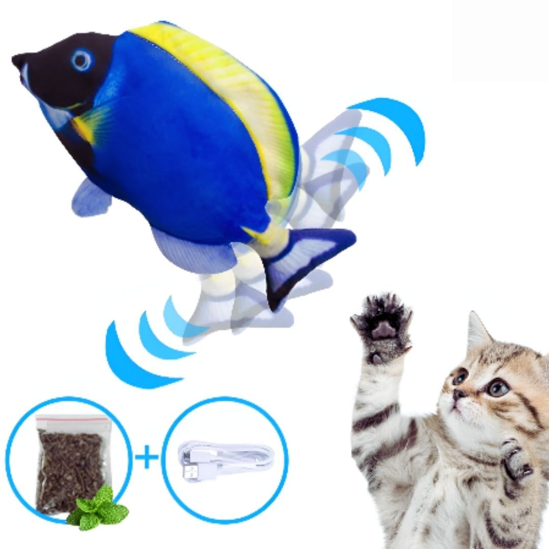 PESCADO ELECTRÓNICO CON SENSOR MOVIMIENTO PARA GATO MODELO 3 - 2