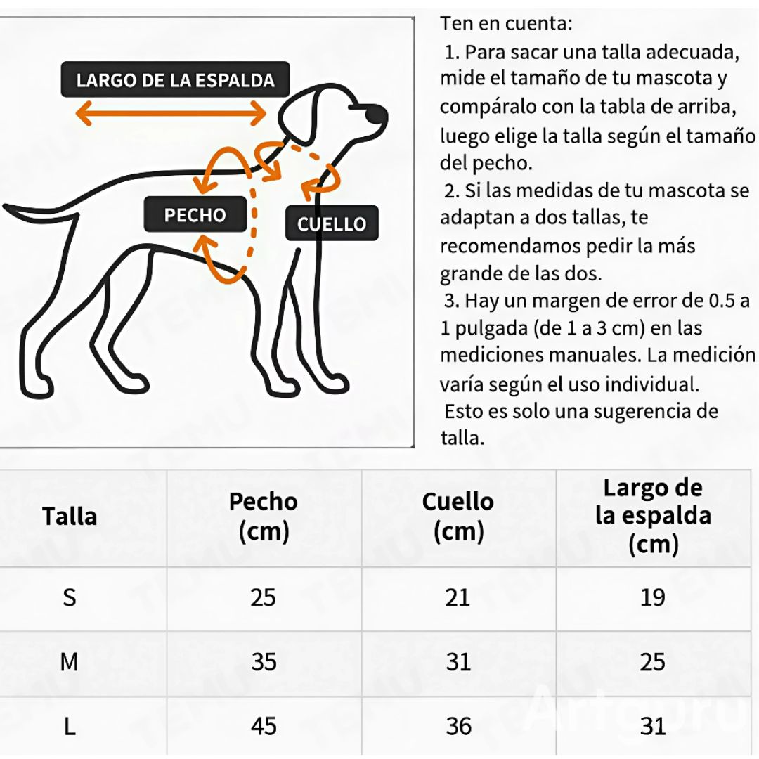 CAPA CON CAPUCHA Y LAZO AJUSTABLE PARA NAVIDAD PARA MASCOTAS TALLA L - 7