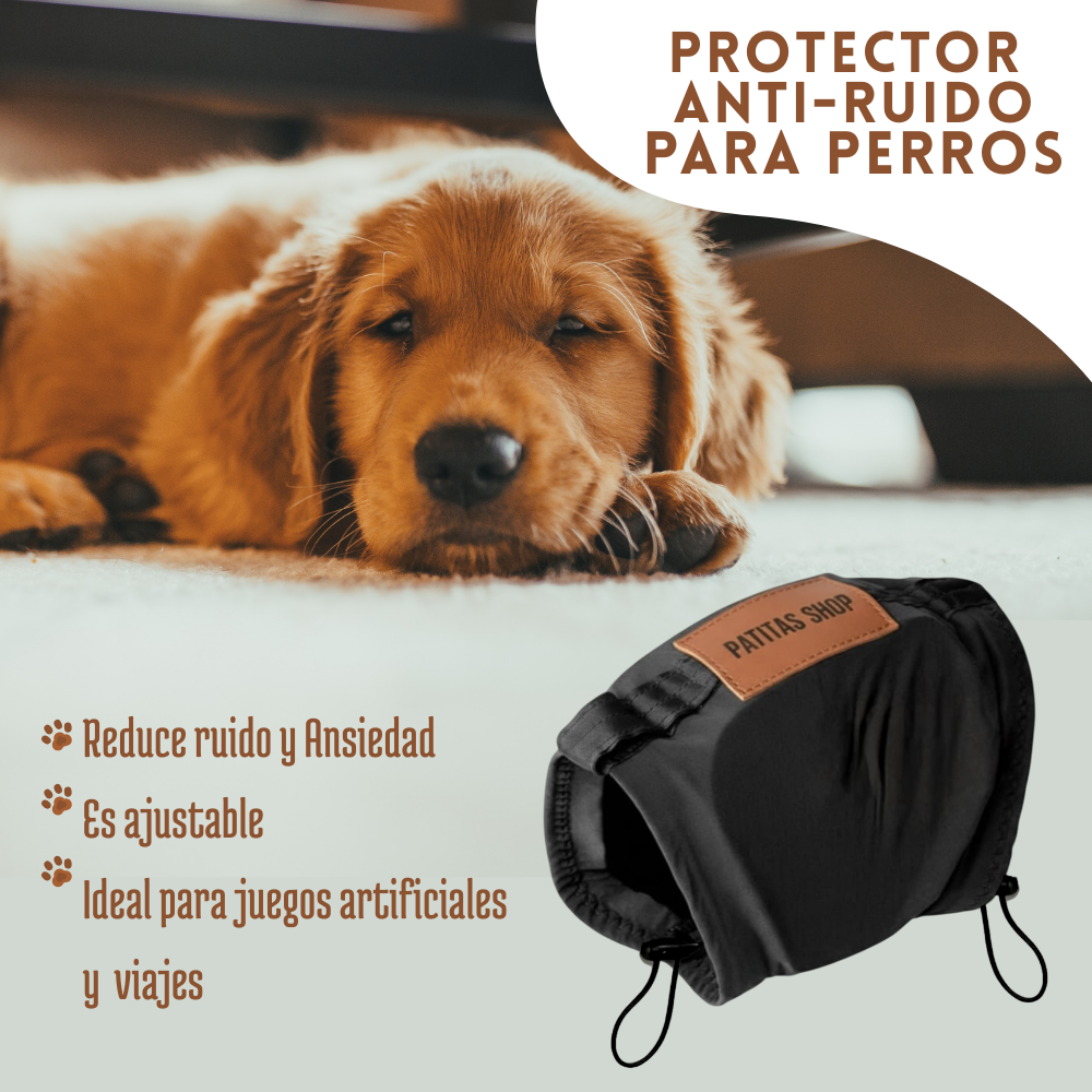 OREJERAS PROTECTOR DE OÍDO ANTI RUIDO PARA CUIDADO DE MASCOTAS TALLA XL - 4
