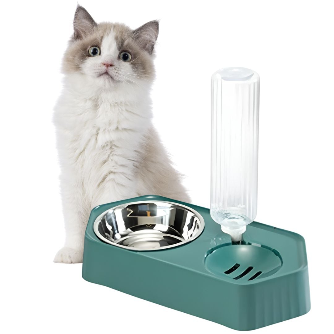 DISPENSADOR AUTOMÁTICO DE BOTELLA TALLA L PARA MASCOTAS - 1