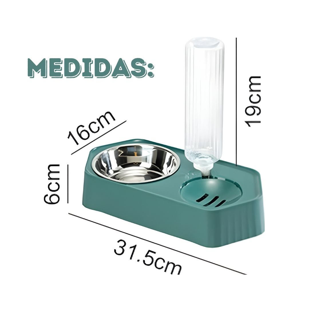 DISPENSADOR AUTOMÁTICO DE BOTELLA TALLA L PARA MASCOTAS - 2