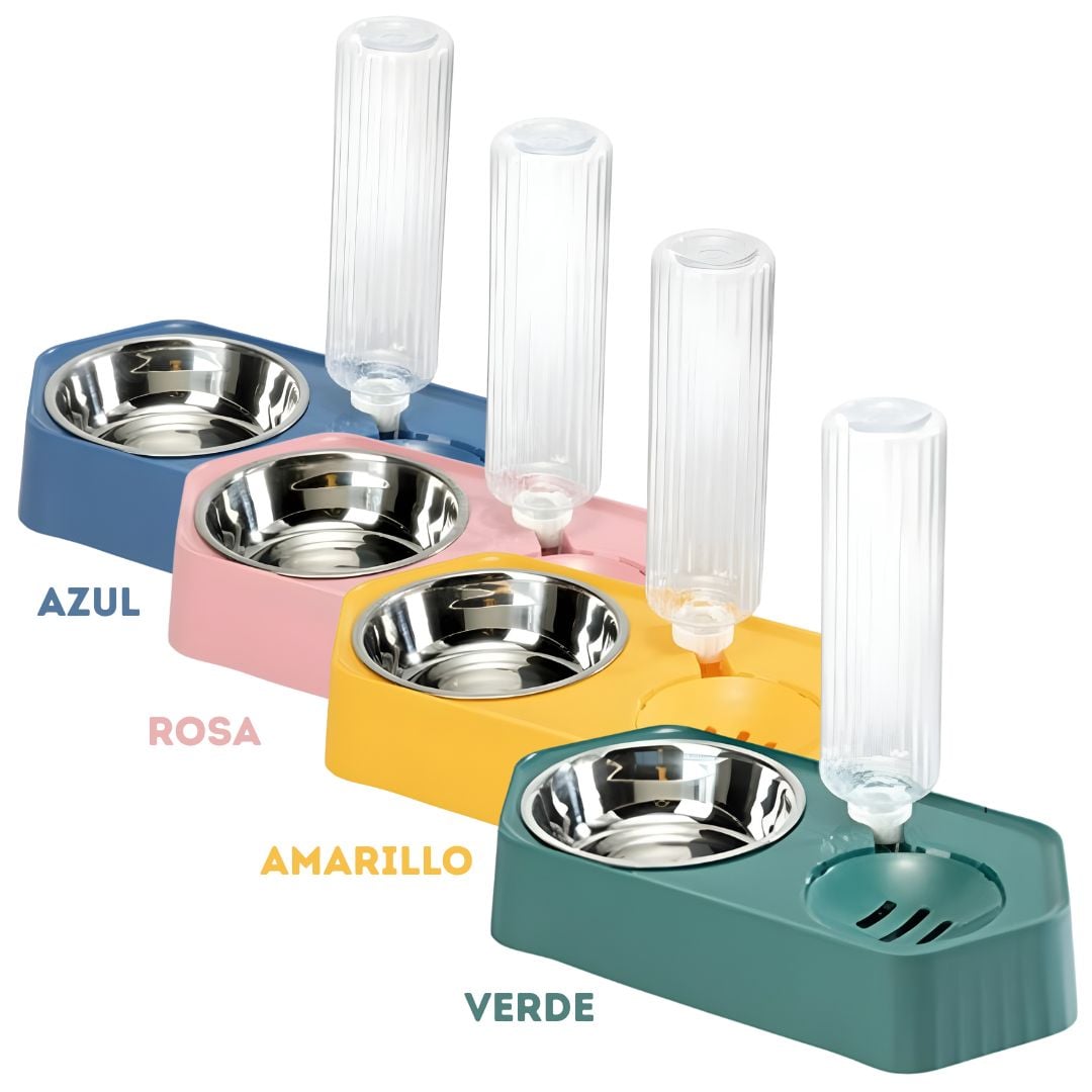 DISPENSADOR AUTOMÁTICO DE BOTELLA TALLA L PARA MASCOTAS - 4