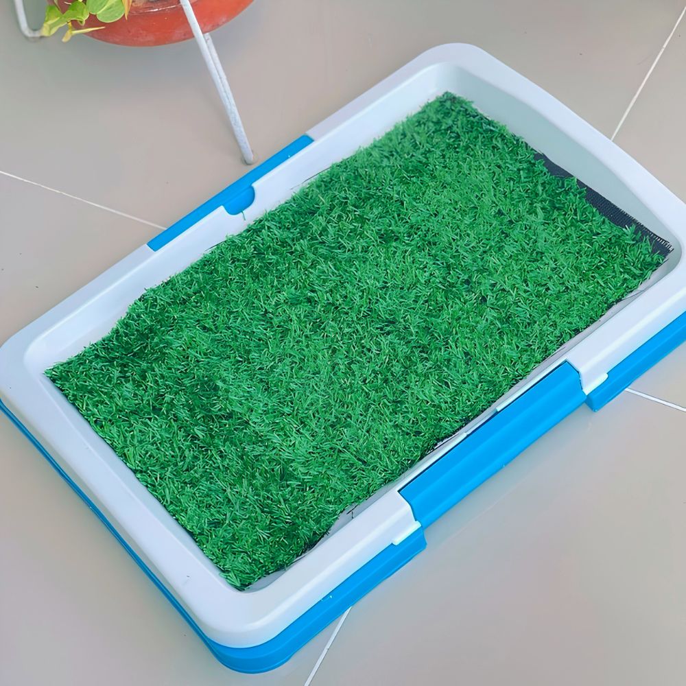BAÑO ECOLÓGICO CÉSPED DE ENTRENAMIENTO SANITARIO PARA MASCOTAS L - 6