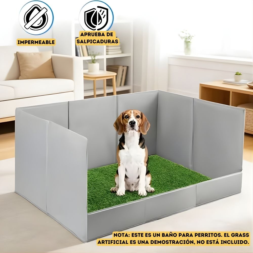 ARENERO BAÑO PORTÁTIL IMPERMEABLE PARA PERROS - 3