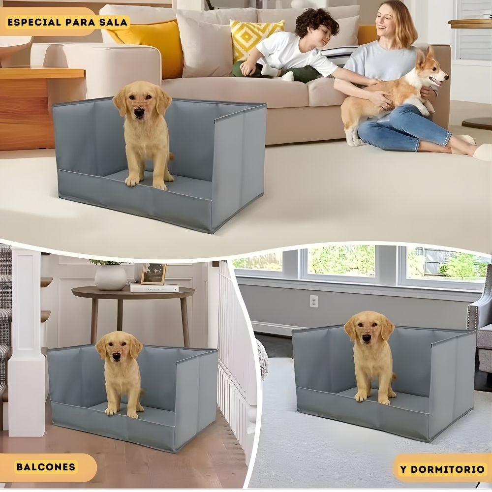 ARENERO BAÑO PORTÁTIL IMPERMEABLE PARA PERROS - 4