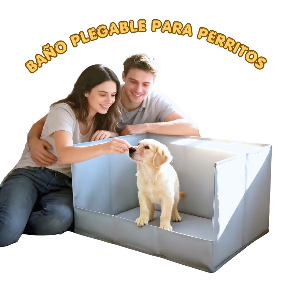 ARENERO BAÑO PORTÁTIL IMPERMEABLE PARA PERROS - 6